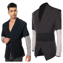 Cruiser Cosplay Costume Men Uniform Coat Robe Belt Outfits Outfits Halloween Carnival Suit