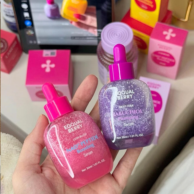 EOQUAL BERRY Essence Plant A-lift Multi-effect Whitening Brightening Improve Dullness for Bouncy and Moist Skin Skincare 30ml