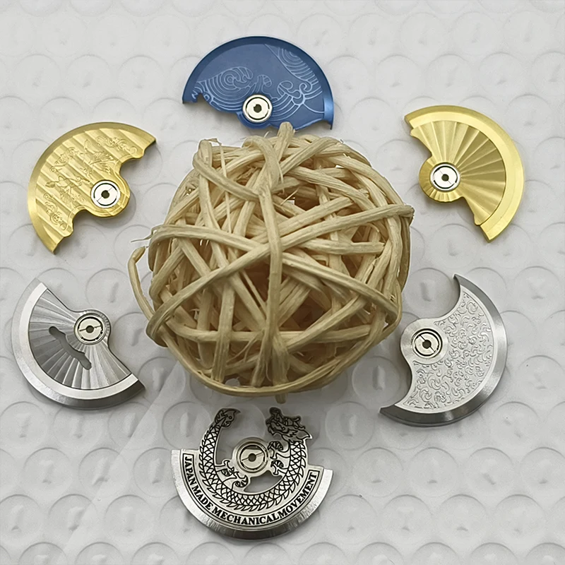 

Mod Gold Blue Black Red NH35 Rotor NH35 Fits For NH35 NH36 NH38 NH39 4R 6R Movement Rotor