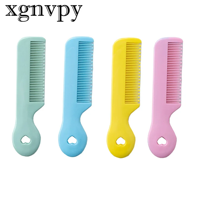 Xgnvpy Baby Material Round Teeth Hair Care Baby Hair Comb Newborn Child Girls One To Two Year Old Toddler Small Comb