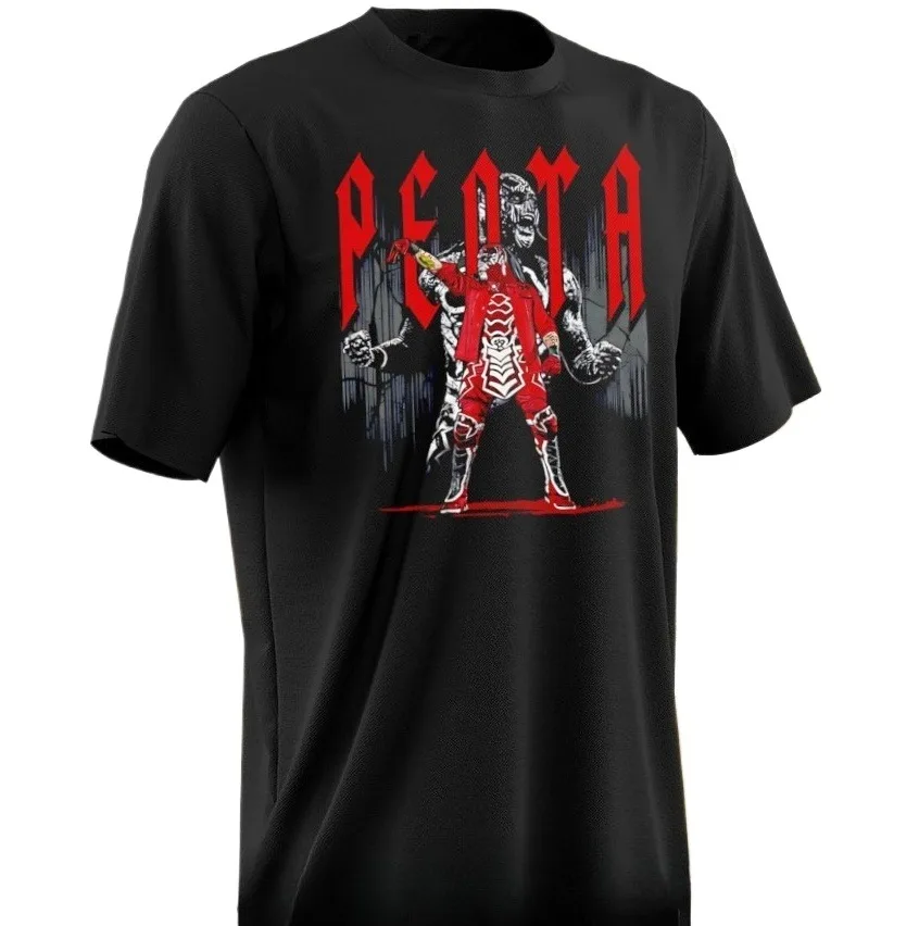 Penta El Zero Miedo Merch  Tee T-shirt Merch Men Short Sleeve Tee Unisex Tops Clothes Causal Female Y2K Tops