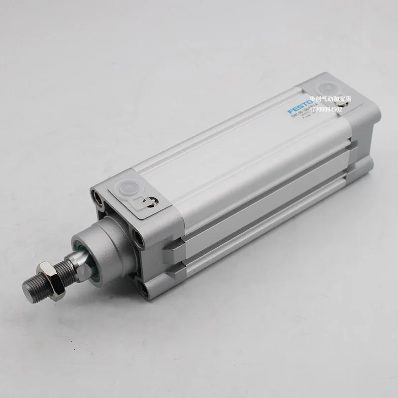 Pneumatic Standard Cylinder for Festo DNC-32/40/50/63/80/100/125-160/320/500-PPV-A, Double Acting ISO 15552 for Automation