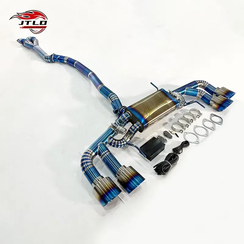 Lightweight Titanium Catback Exhaust System for Nissan GT-R R35 GTR35 2008 High-Flow Cat-Back System Maximum Performance