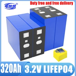 1-16pcs 3.2V 320ah 310ah 280ah New Lifepo4 battery DIY12V 24V 48V RV solar storage electric boat golf cart charging battery pack