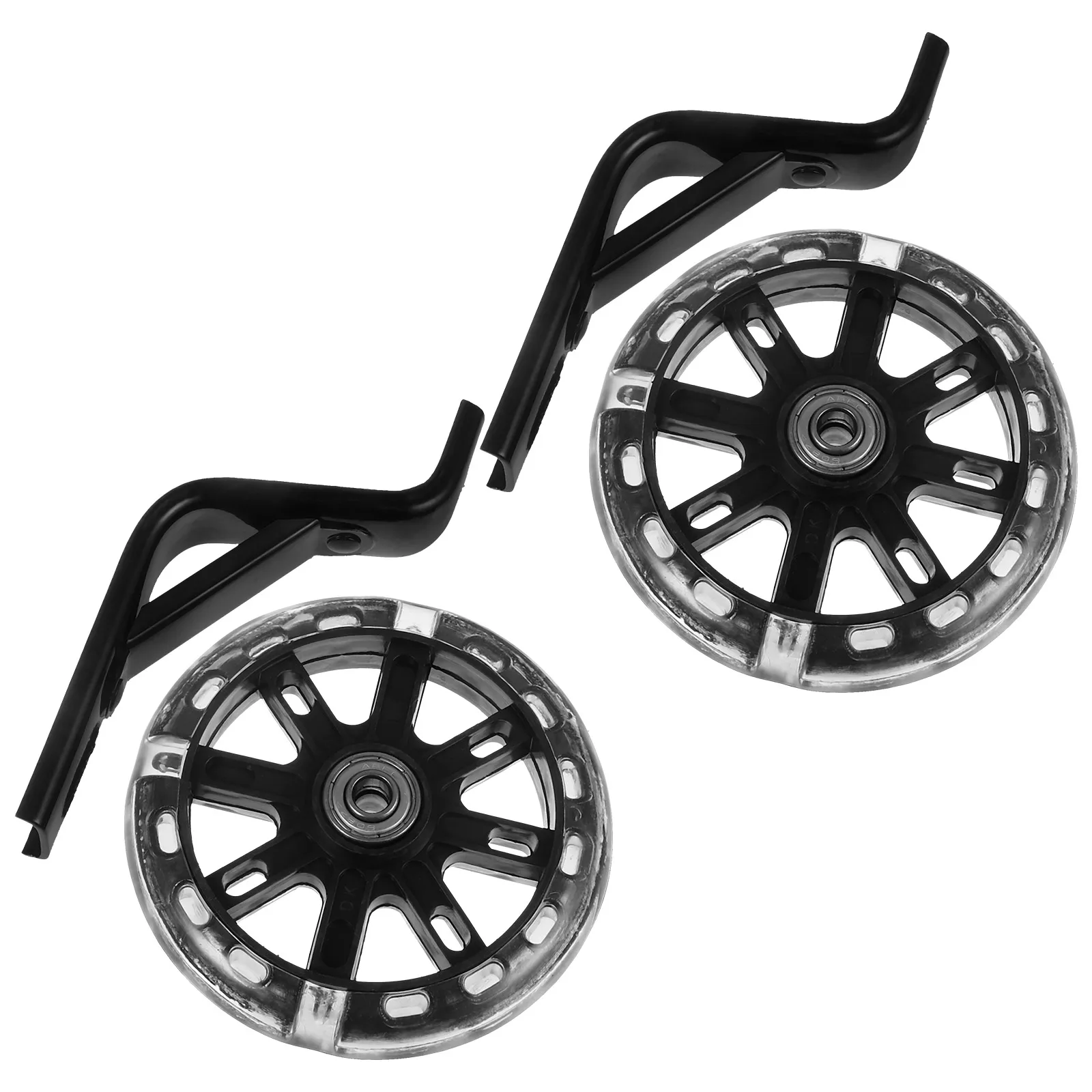 

Kids Bike Wheels Flashing Auxiliary Wheel Auxiliary Sturdy Adjustable Flashing Light Balance Cycling Accessories