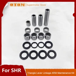 OTOM Motorcycle Linkage ARM Repair Parts Triangle Lever Bearing Oil Seal Bushing For BSE RTC-300R NC KAYO T6 K6 SHR-7 M2/8 J-1