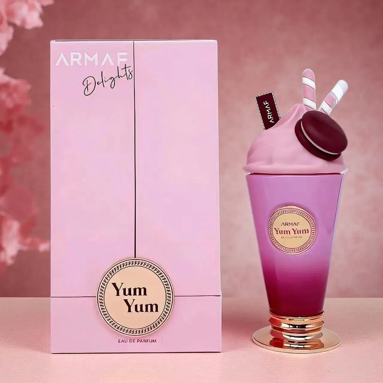 

Armaf Yum Yum Eau De Parfum - persistent fragrance with notes of vanilla, macaron, and berries - sweet and dreamy
