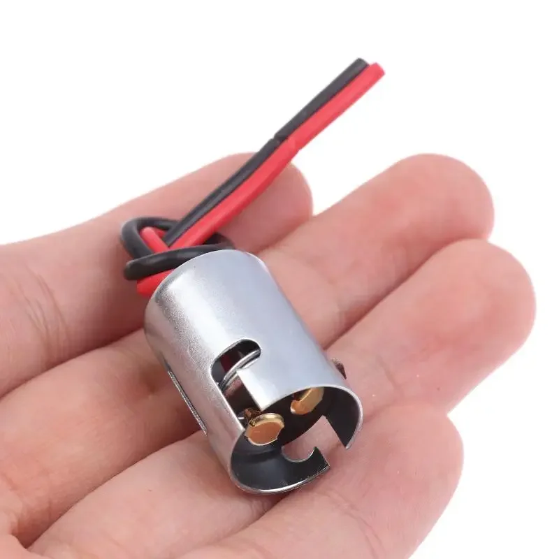 

4 шт. автомобильный стоп-сигнал, жгут проводов для светодиодной лампы, адаптер BA15D, светодиодный держатель для лампочки, аксессуары «сделай сам»