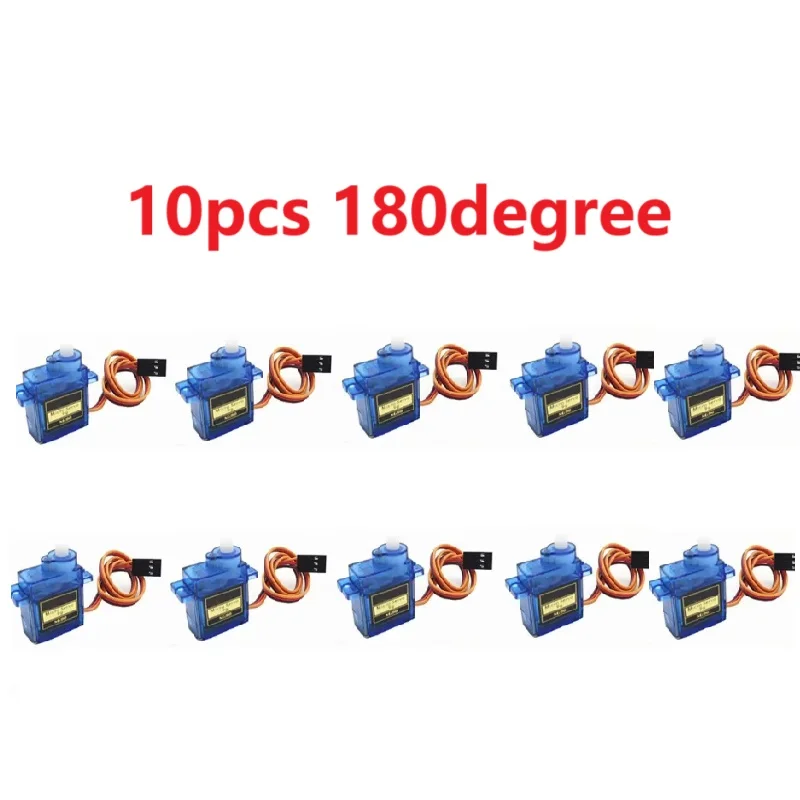 2/5/10/20pcs SG90 Servomotor Micro 9g 180 360 Graden Mount SG90 Kit zonder Metal Gear Pro RC Auto Speelgoed Vliegtuig Arduino DIY