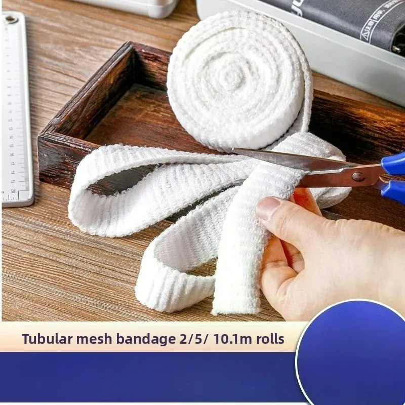 

Дышащая сетчатая крышка Трубчатая повязка Спандекс Рука Телячьи пальцы Эластичная трубчатая сетчатая повязка