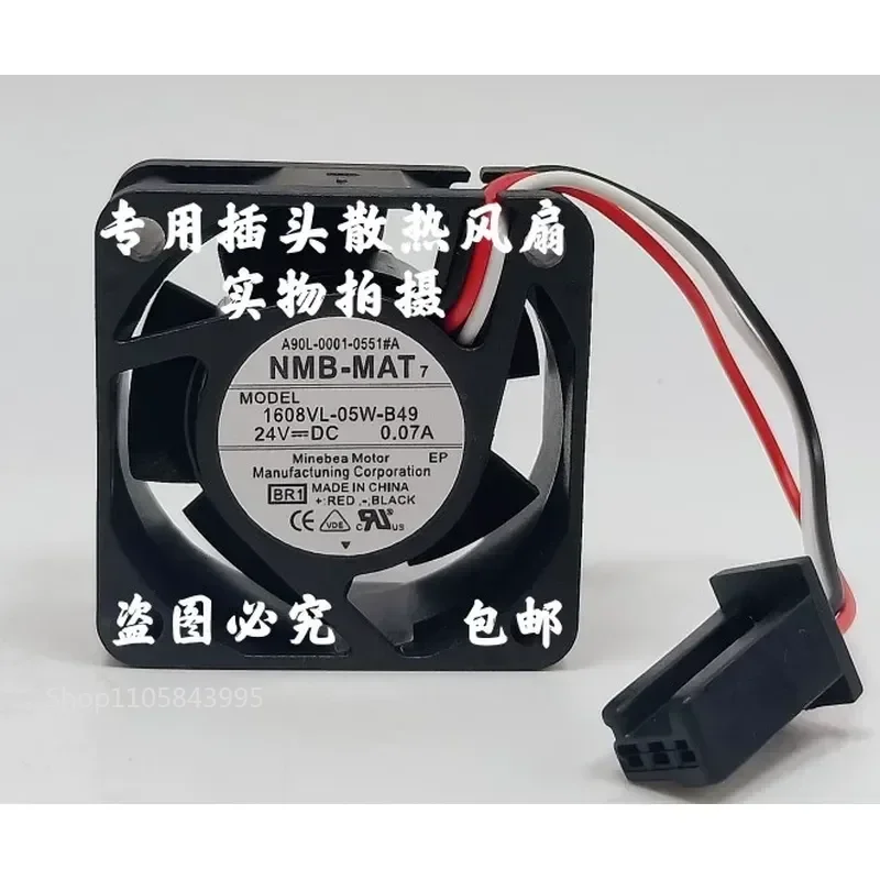 for 1608VL-05W-B49 A90L-0001-0551 Fanuc Driver Cooling Fan 24V 0.07A
