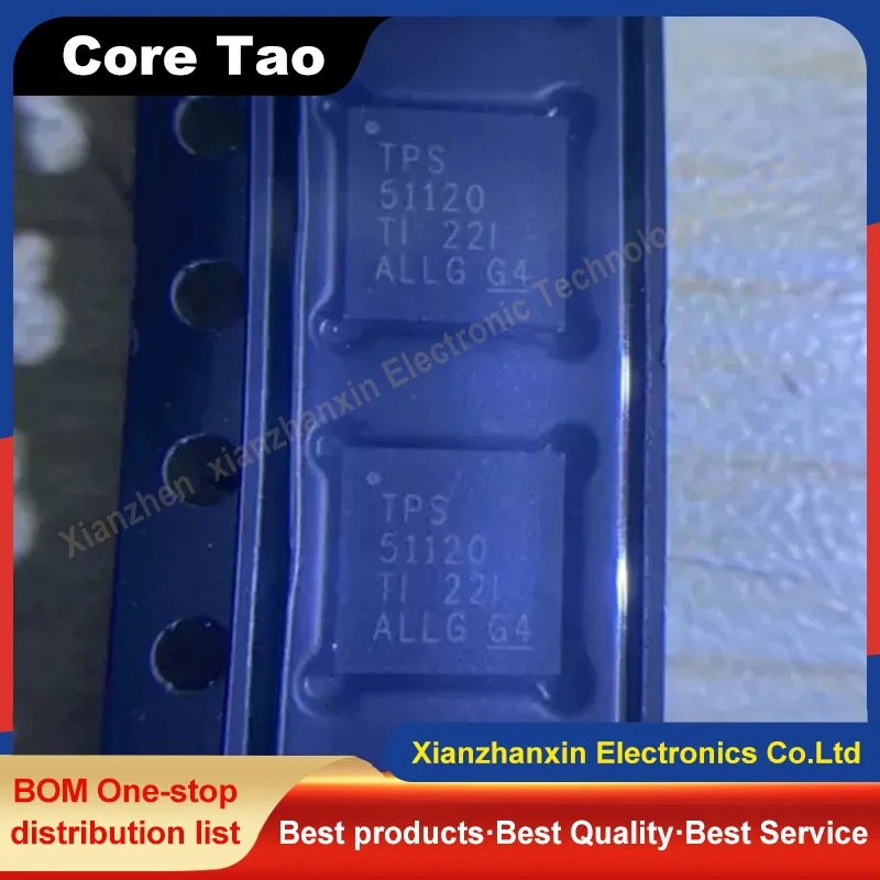 1pcs/lot TPS51120RHBR TPS51120 TQFN-32 Synchronous step-down controller chip