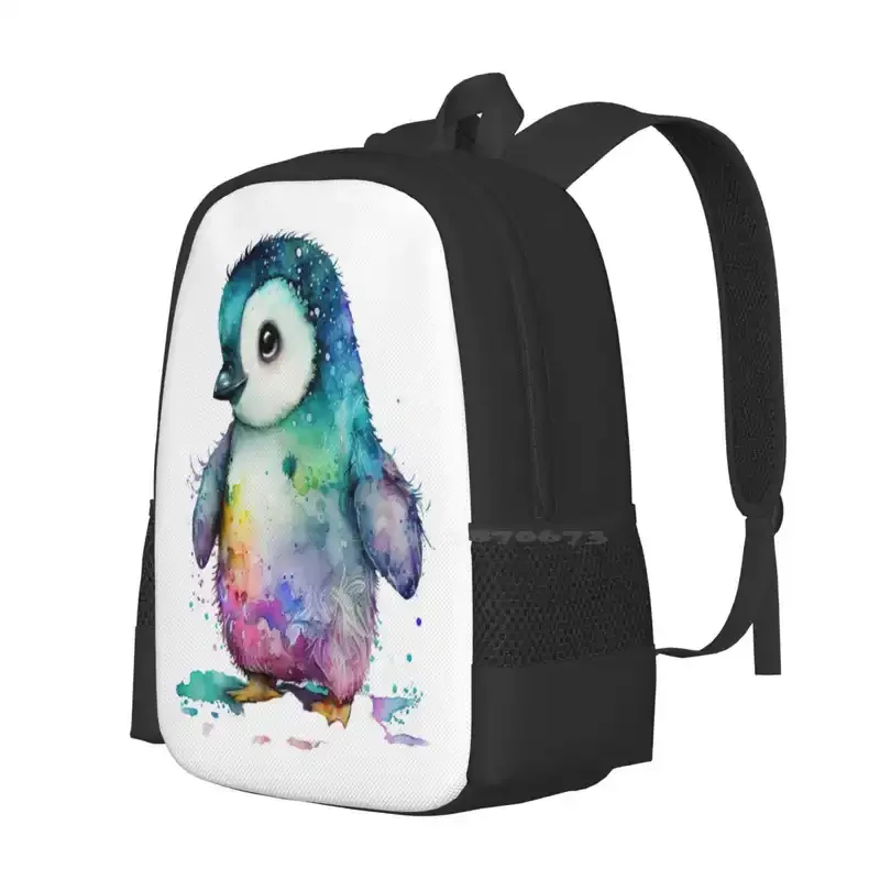 Cute Penguin Design Hot Sale Schoolbag Backpack Fashion Bags Cute Penguin Emperor Penguin Chinstrap Penguin Club Penguin Adelie