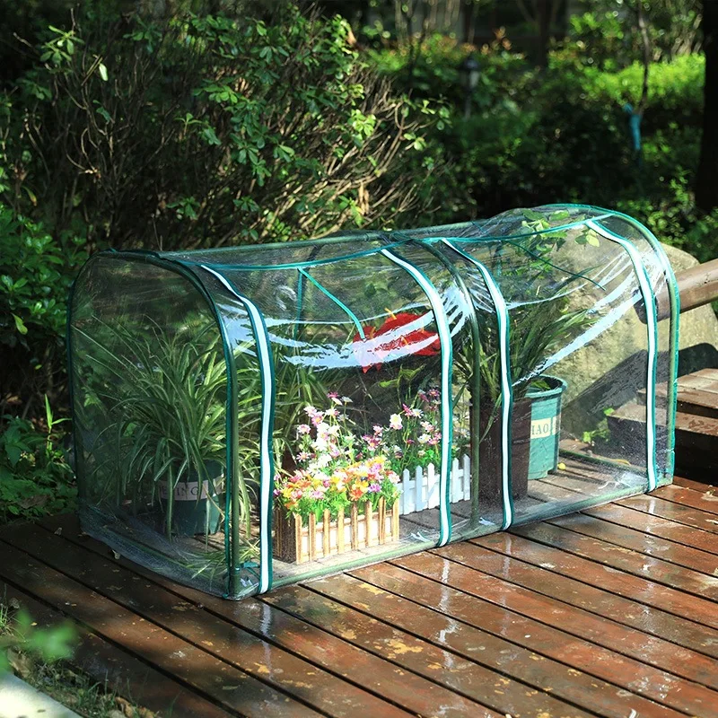 

Plastic Greenhouse Frame Garden Plant Cover Frost Protection Outdoor Flower House