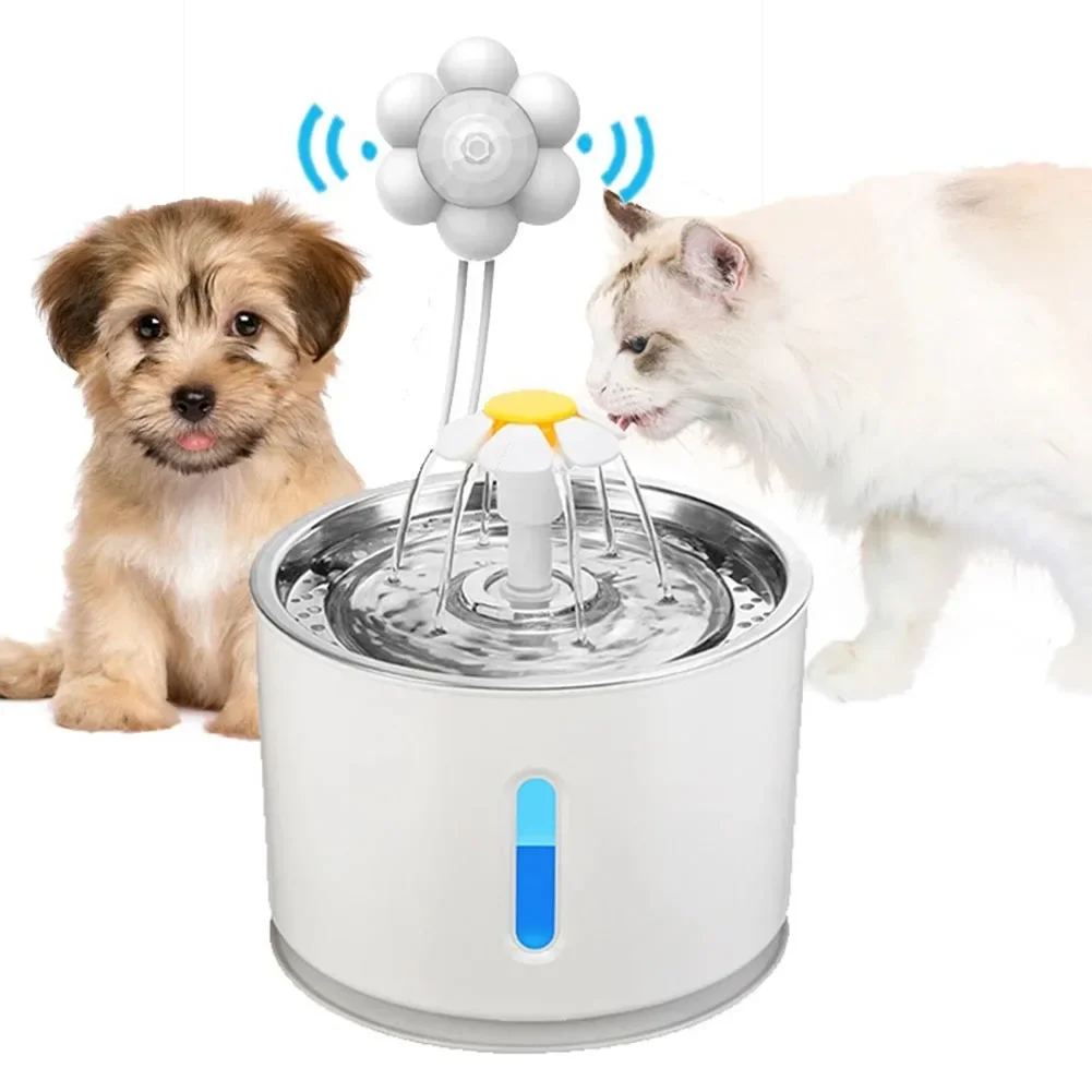 Infrared Sensor Cat Water Fountain Switch USB Charging Water Dispenser Control Switch Pet Fountain Switch Pet Fountain Supplies