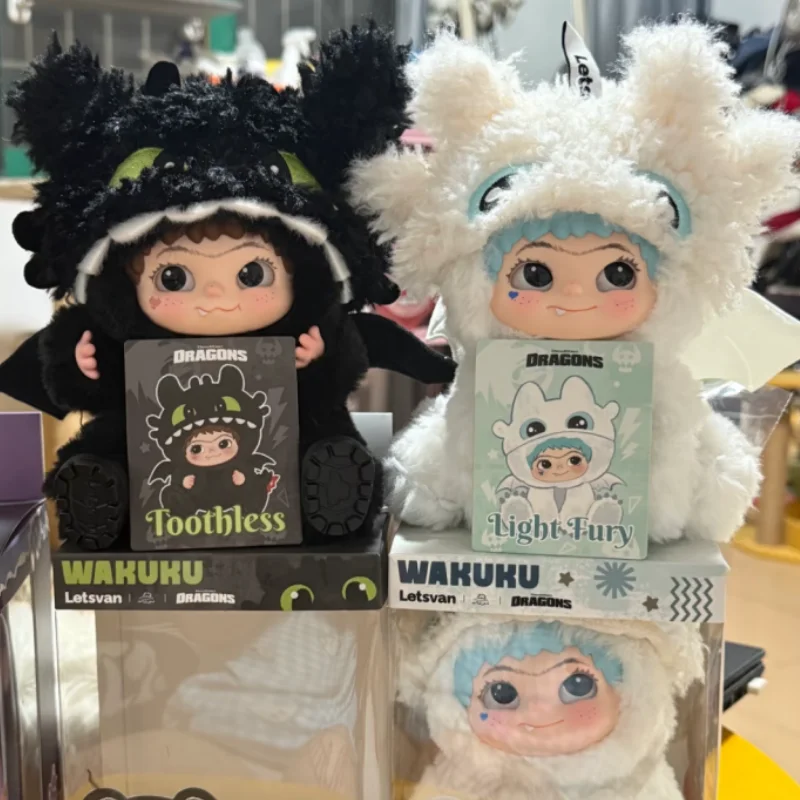 

Оригинальный Wakuku Dragon Limit Light Fury Night Fury Desktop Oenaments Модные игрушки Милая кукла Сумка Подвеска Пользовательский подарок Аниме Фигурка