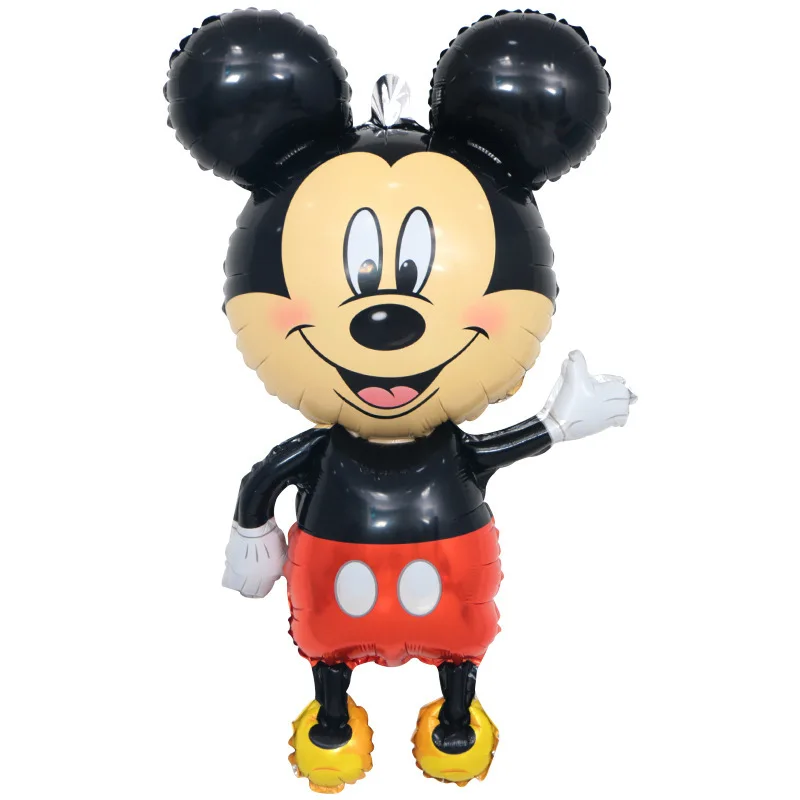 Mickey Mouse Balloon Large Wave Mickey Minnie Party Decorative Balloon