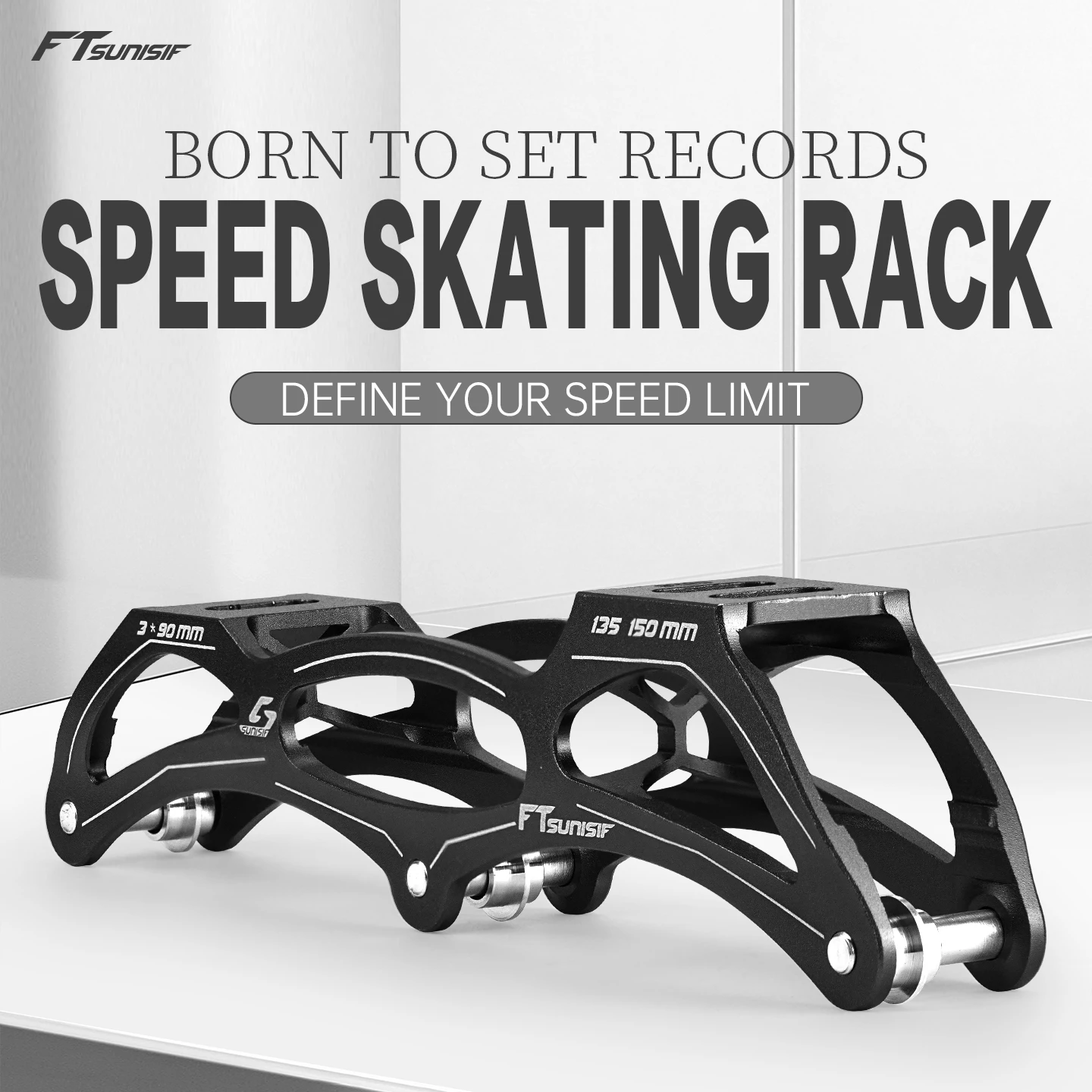 سرعة التزلج الزلاجات الأسطوانة تزلج الرف 3*90/100/110/& 4*100/110 مللي متر 3 عجلات 4 عجلات الألومنيوم قاعدة تزلج الإطار قوس #2