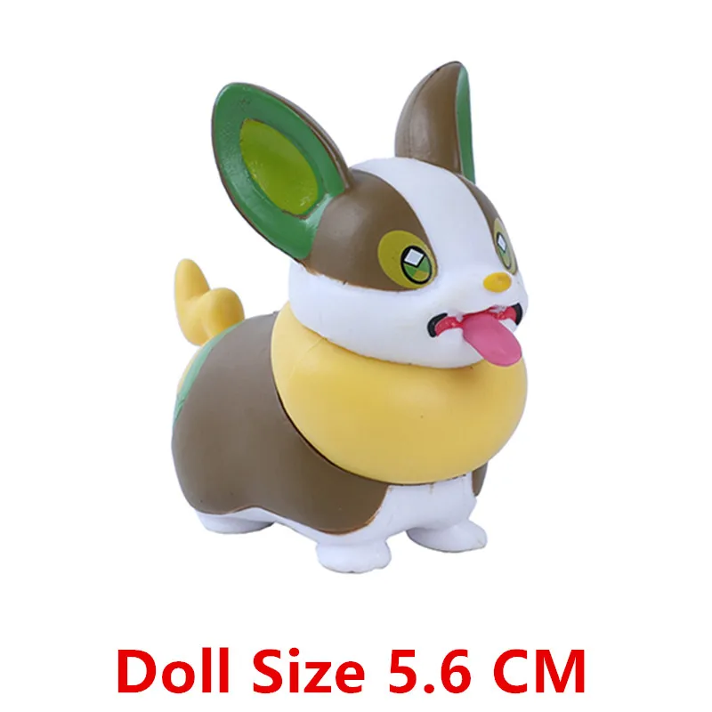 Neue 4-9 CM Pokemon Anime-Figur Pikachu Gengar Eevee Serie Mew Cartoon-Figur Taschenmonster Action-Modell Spielzeug Geschenke – Detail 24