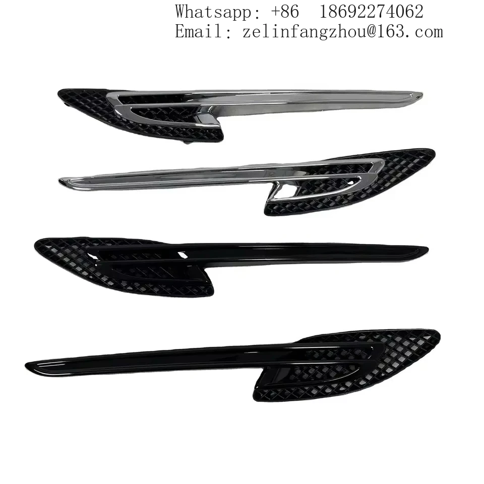

Front Fender Side Air Vent Grille For Bentley Flying Spur 2013-2019 OEM 4W0821169B 4W0821170B Car Bumper Auto Parts