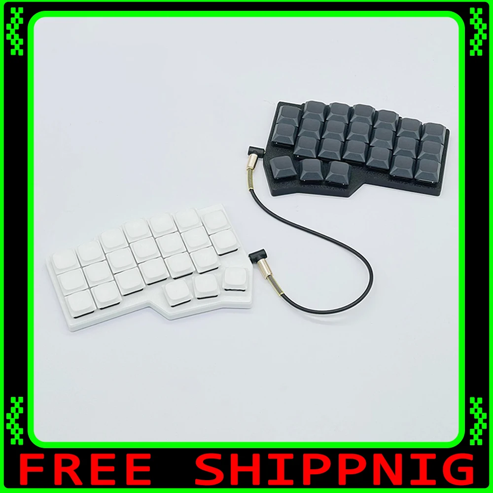 

CORNEV4.1 Split Keyboard Kit Low Profile Switch Wired RGB Kailh Choc Switch Support VIAL Customized Choc Split Keyboard PC Gamer