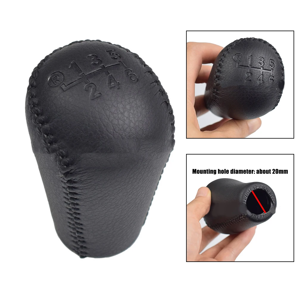 6-speed Shift Knob 33504-12250-C0 For Toyota For Land For Cruiser For Prado GRJ120 2003-2016 Replacement Installation