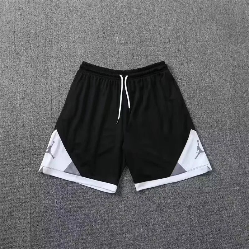 American shorts, men's basketball shorts, quick drying, breathable running, summer training, fitness, quarter pants