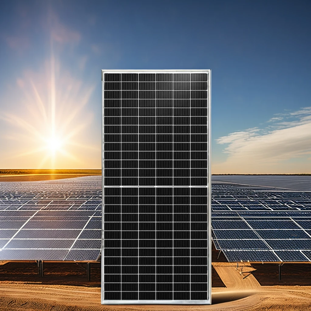 YINGFA 610W - Panel solar de 635W Paneles solares bifacales de doble módulo de vidrio tipo N