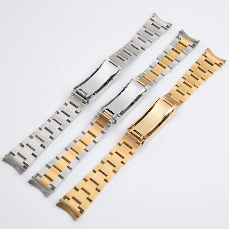 Ремешок для часов из нержавеющей стали 316L для Rolex, циферблат 40 мм, ремешок для часов SUBMARINER DAYTONA, браслет с пряжкой 20 мм