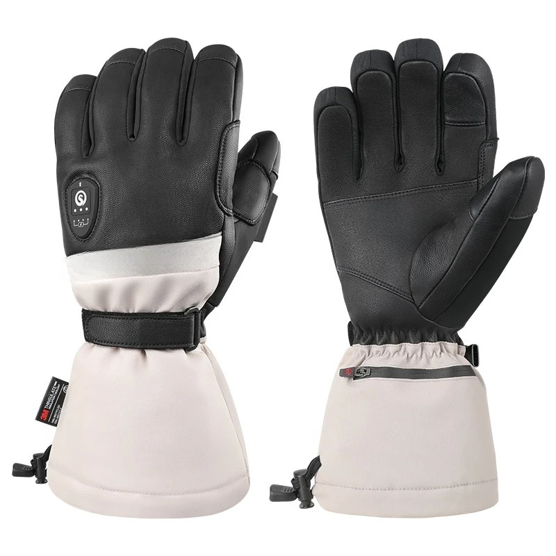 

Heating Gloves New Bluetooth Switch Winter Skiing Outdoor Riding Heating Windproof Waterproof