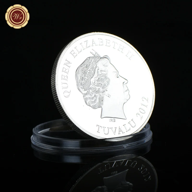 1912 RMS Titanic Silver Plated Coin 100 Year Anniversary Memory O Victims Commemorative Coin Souvenir Gifts for Collection