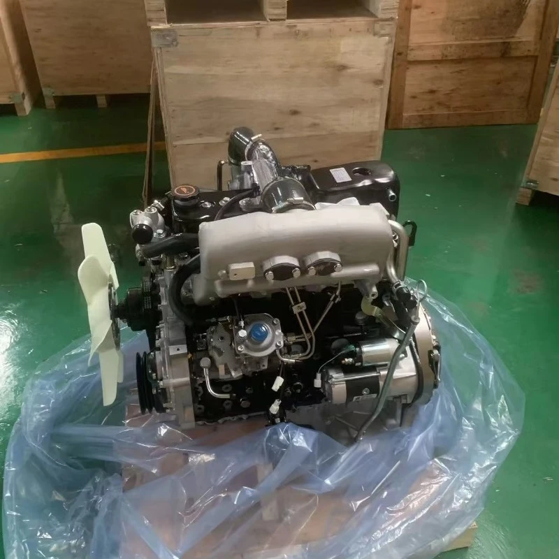 Japanese Original  Engine Assembly 4-Cylinder 4JB1 4JB1T for Isuzu Pickup Truck with Car Parts Systems