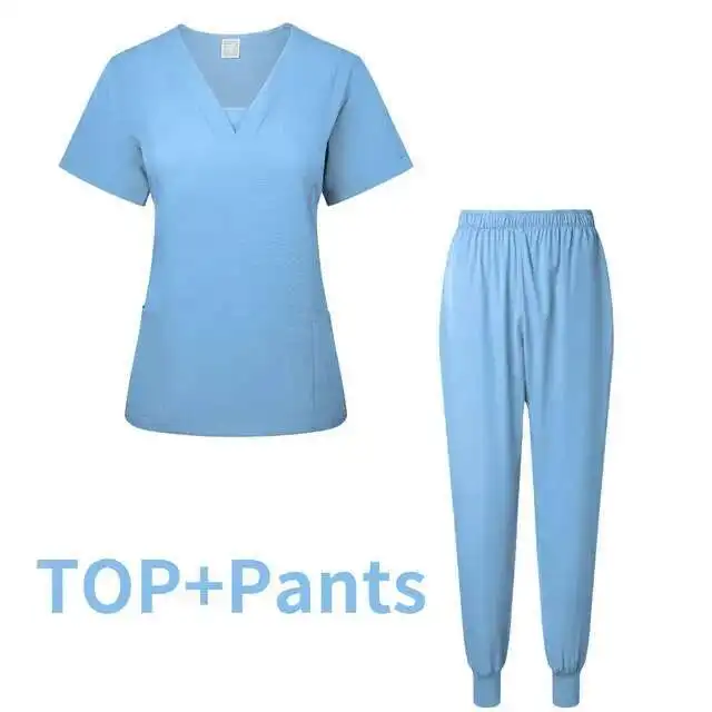 

Medical Uniform Women Beauty Health Nursing Skirt Scrub Doctor Wear Hospital Surgical Gowns Nursings Accessories Doctors Clothes