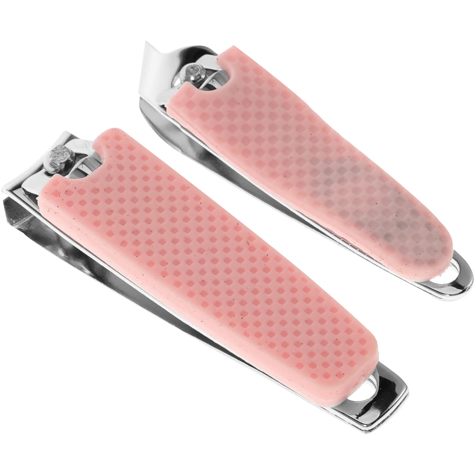 Zestaw obcinaczy do paznokci 2 szt., stal węglowa, dwustronne ostrze, antypoślizgowe, do manicure i pedicure, obcinacz do paznokci, obcinacz do manicure.