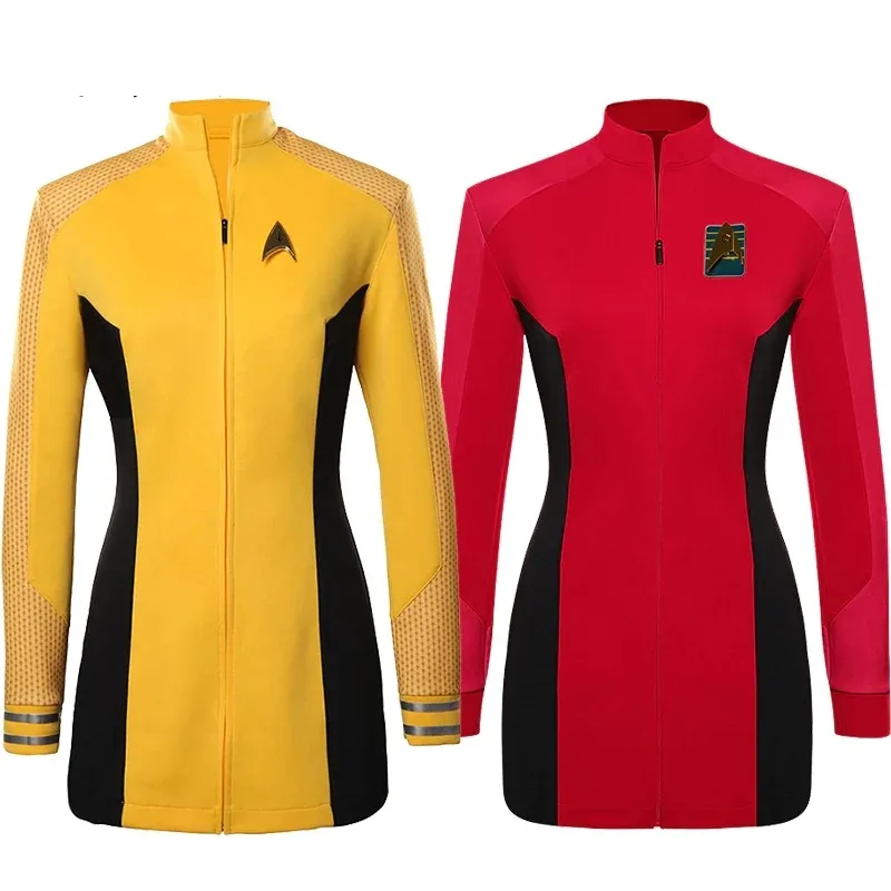 Star Treks Strange New World Una Chin Riley Cosplay Dress Starfleet Uniform