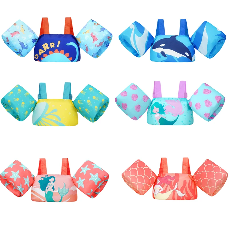 Baby Swimming Floating Arm Sleeve Safety Swimming Training Pool Float Arm Vest Infant Vest Swimming Equipment Armbands Life Vest