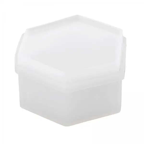 Multifunction Silicone Resin Moulds Five Box Shapes with Lids Jewelry Storage Case Molds for Epoxy Resin Baking Candy and Crafts