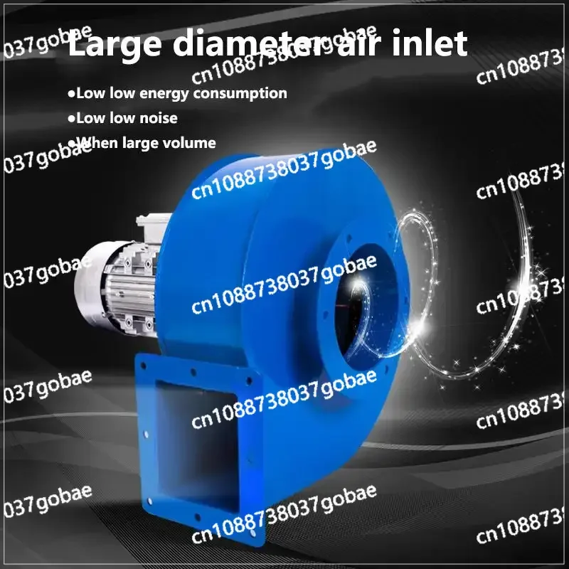 60-370W Small Induced Draft Fan High Temperature Resistance High Power Centrifugal Fan Industrial Smoke Exhaust Suction 220V