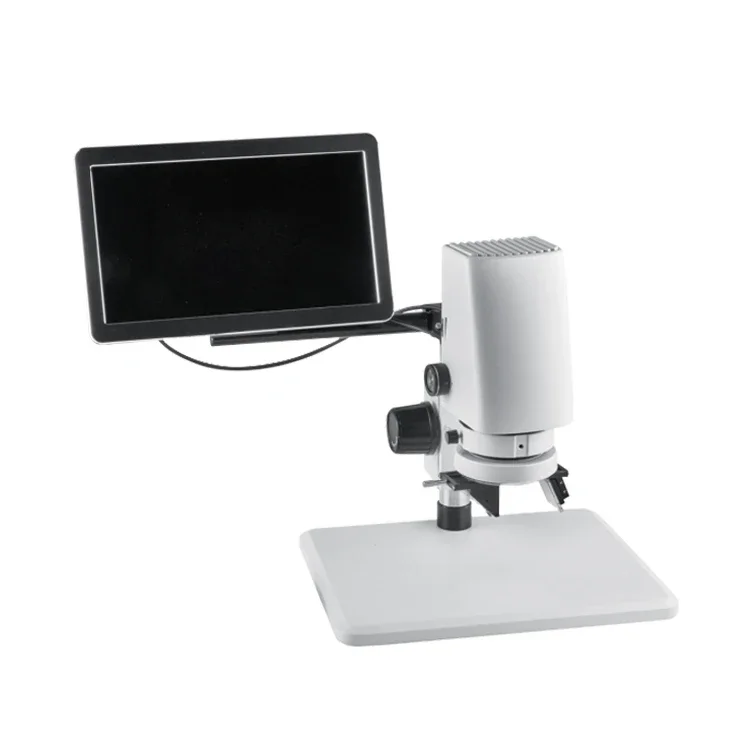 Customized Microscope Monocular Optics Zoom Camera Stereo Microscope for Semiconductor Repair Mobile Phone With Lcd Screen