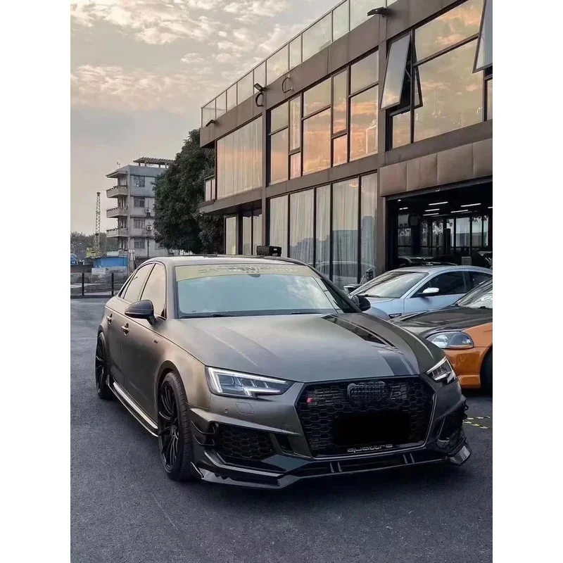New style The Hot Wrap Kit is Available 2017-2021 Audi A3 Modified RS3 Body Kit Rear Bumper Tail Lip view 6
