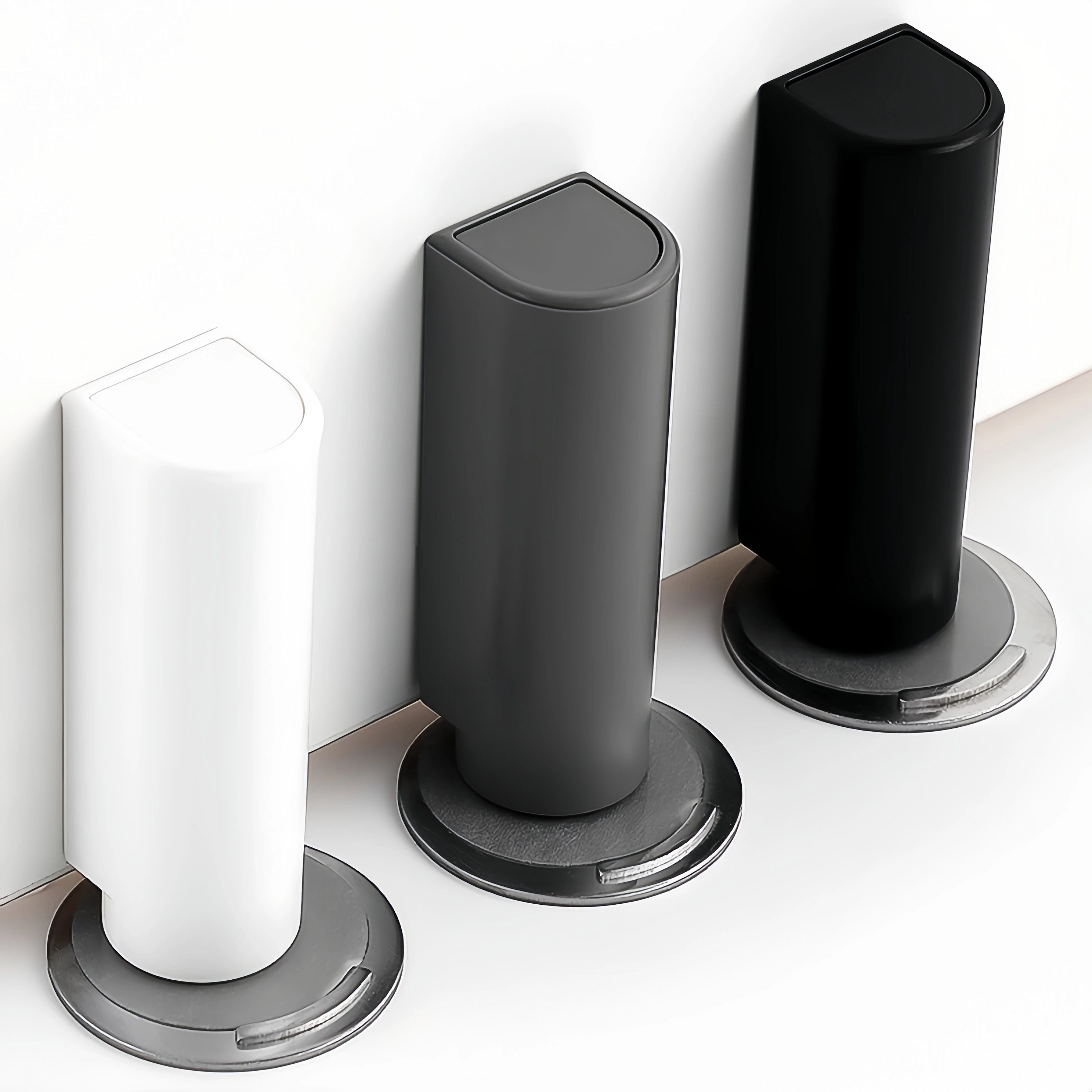 HTMCK Door Stopper, Wall Protector, Bumper, Door Seat, Home Decoration, Hidden Door Stopper Furniture Hardware