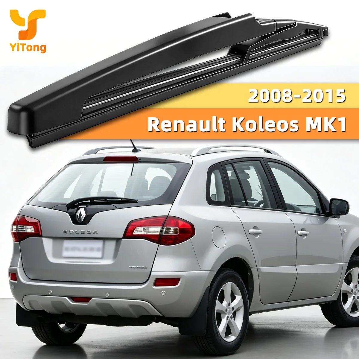 Yitong Suitable Fit Renault Koleos MK1 2008-2015 Back Window Wiper Blade Rear Glass Wiper Auto Replacement Maintenance Parts