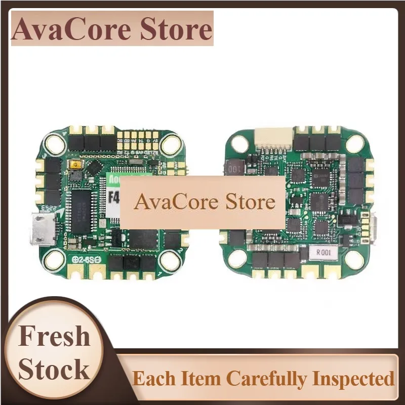 AvaCoreAocoda-RC F405V1 Flight Controller, Electronic Speed Controller, Current Meter 40A 2-6S FPV Drone