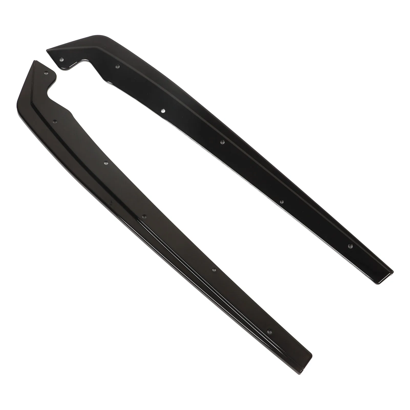 Glossy Black Rear Bumper Side Splitters Flaps for 5 Series G30 G31 M Sport 2017 2018 2019 2020 2021 2022 Car Accessories