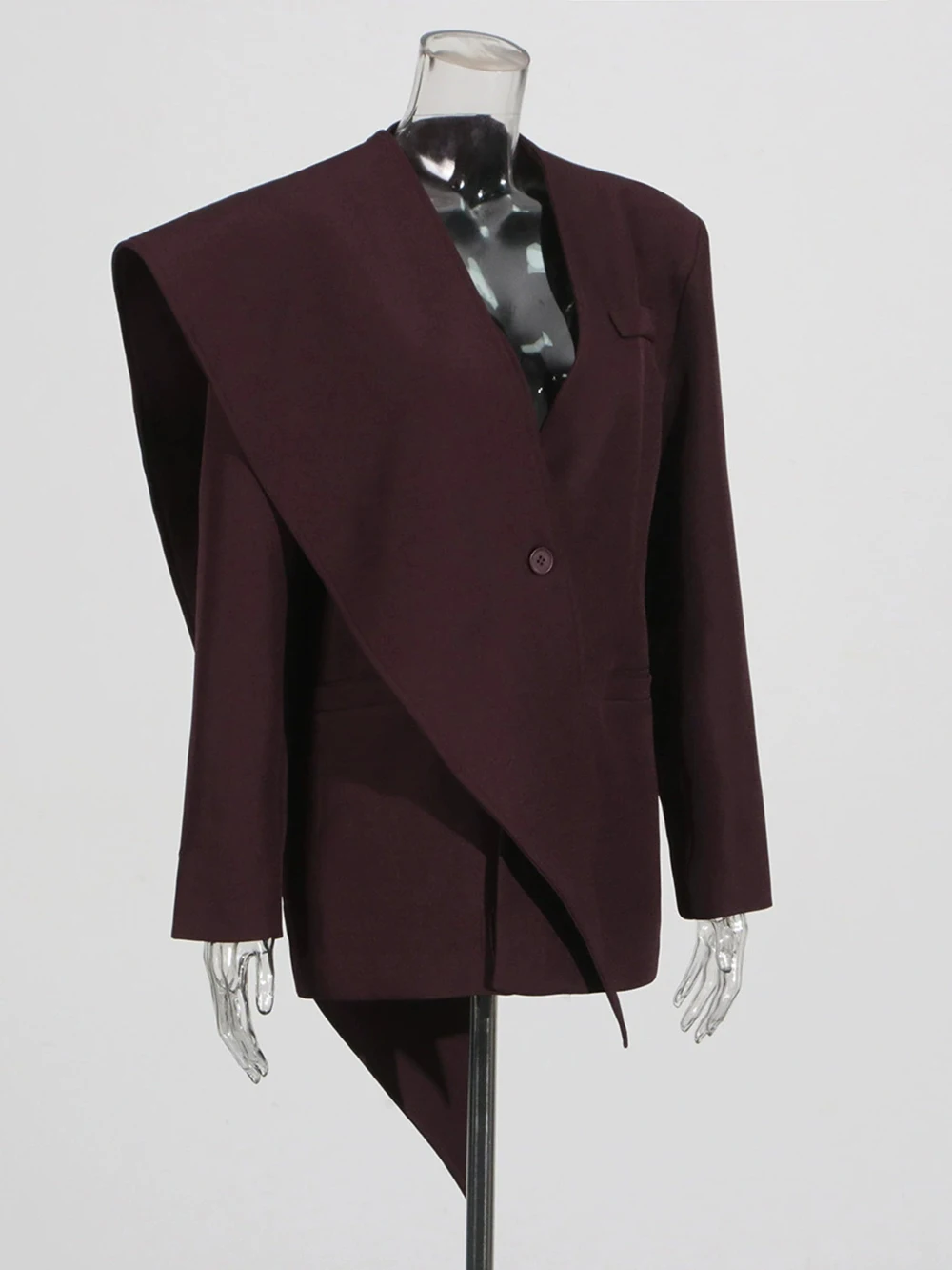 Heißverkaufte 2025, Frühling und Sommer im neuen Stil, High-End-Silhouette, Schalband, einreihige Anzugjacke – GZXX963