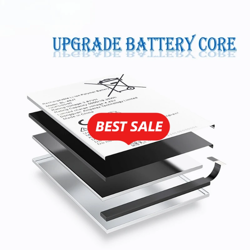 Batería BL-49JT para Tecno Camon 17 Pro/CG8/Camon 18P/CH7/Spark 8 Pro, batería de alta capacidad de repuesto con herramientas 6