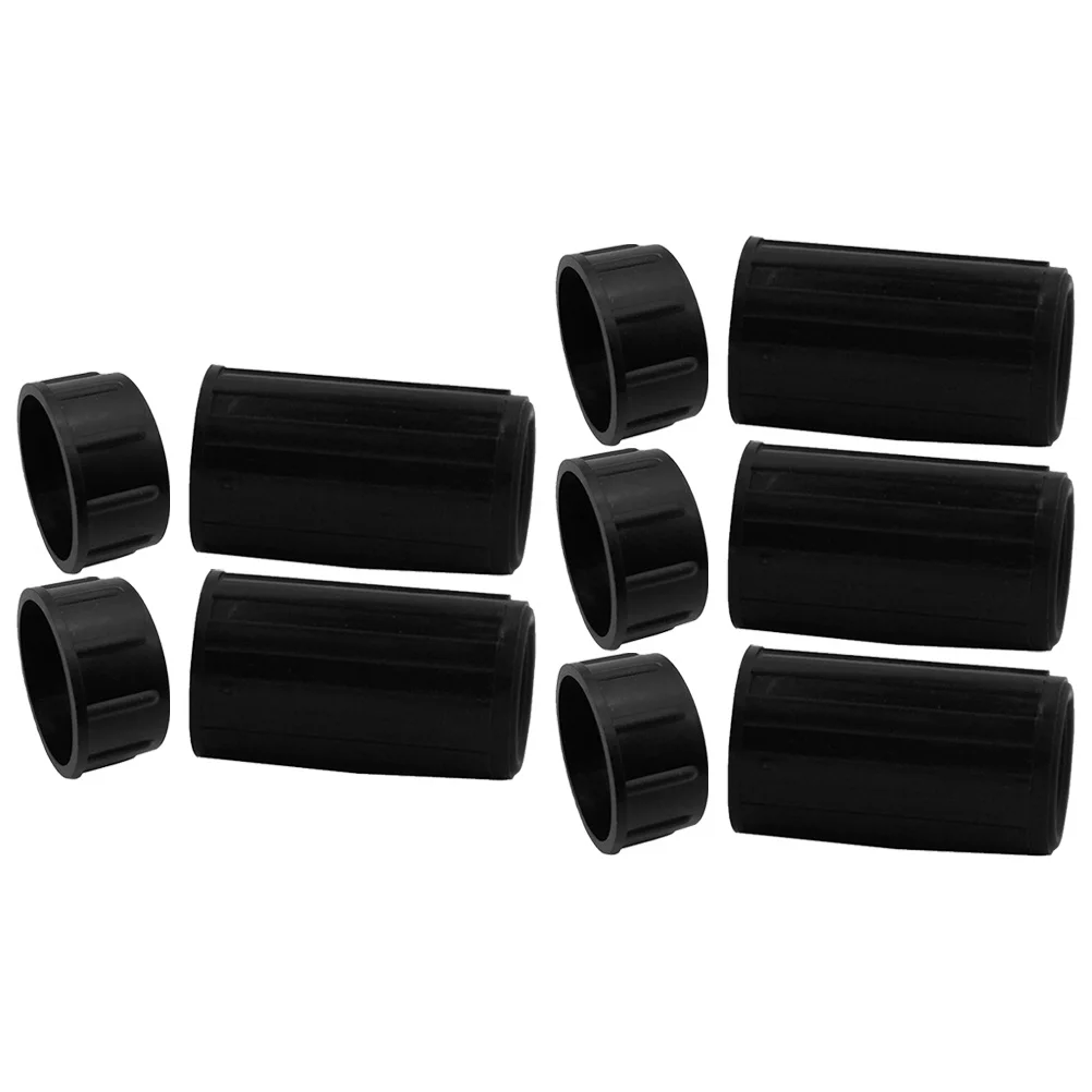5Set Fluitbedekking Zwart Eenvoudige Stijl Duurzaam Krasbestendig Anti-Collision Fluit Interface Bescherming Product Muzikaal