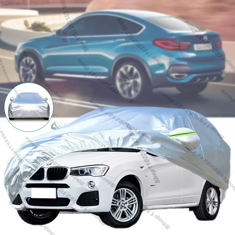 

For BMW X4 Outdoor Protection Full Car Covers Snow Cover Sunshade Waterproof Dustproof Exterior Car Accessories
