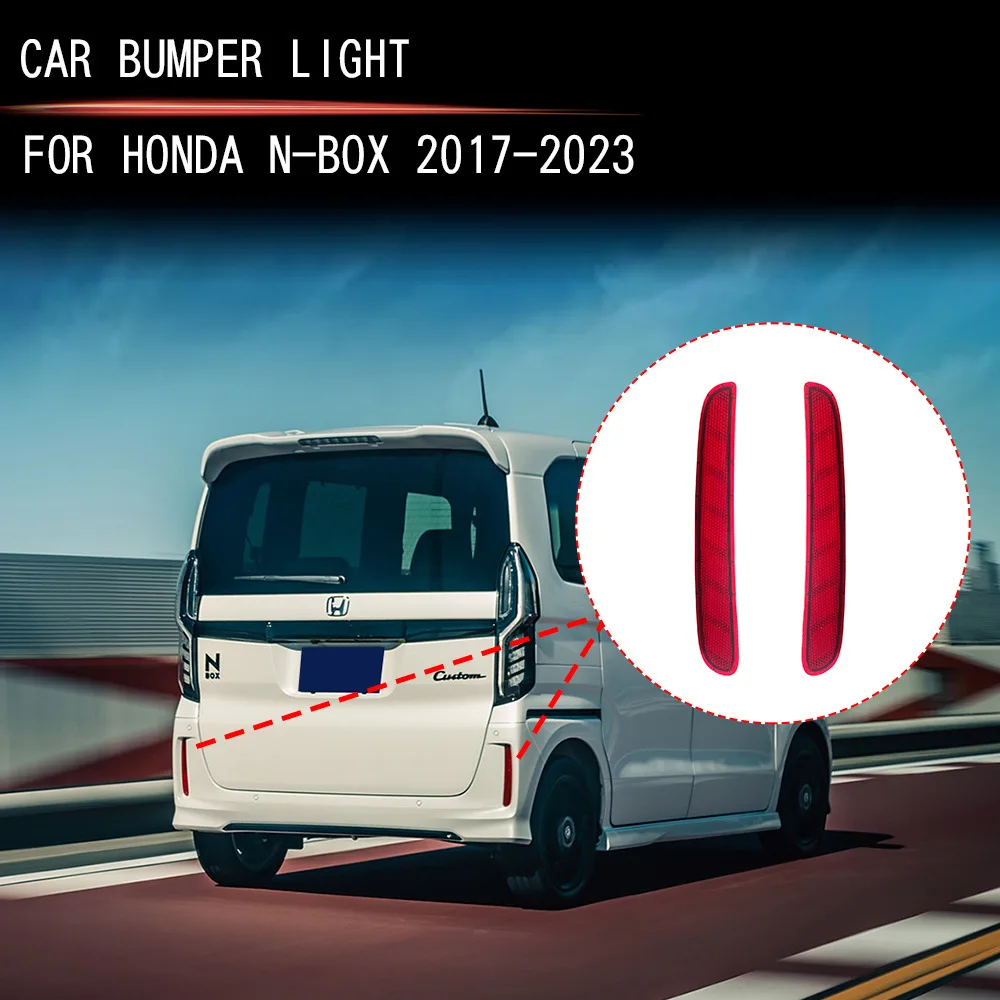 

Car Rear Bumper Brake Light or Honda N-BOX 2024 2025 Rear Bumper Lights Assembly Accessories