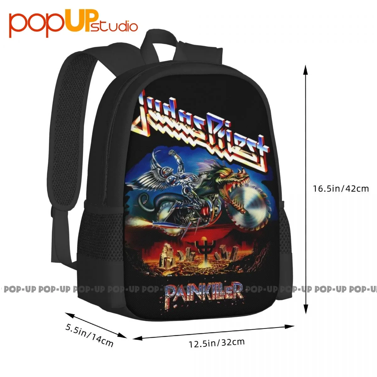 Judas Priest-Sac à dos anti-douleur 1990, grande capacité, sac de plage tendance, sac à provisions multifonction